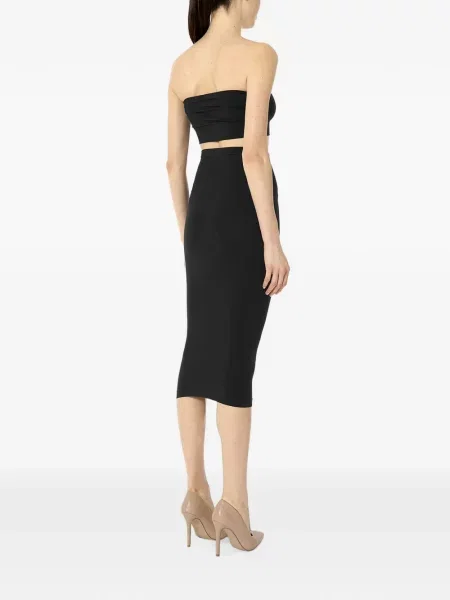 Fustă midi Wolford negru