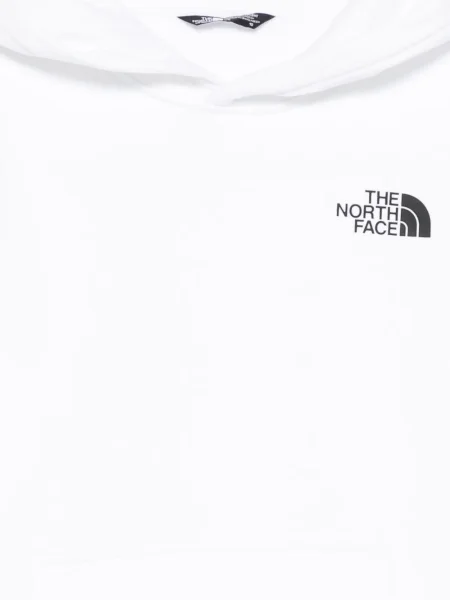 Bluza z kapturem dziecięca The North Face biała