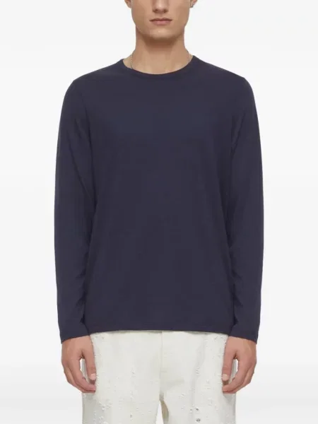 Lung tricou Closed albastru