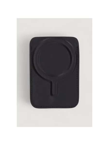 Wallet Calvin Klein Jeans Tech Essential Leather Case Black Universal černé