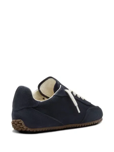 Fűzős szarvasbőr sneaker Axel Arigato kék