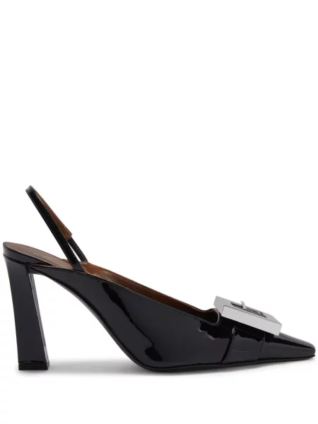 Pantofi cu toc Giuseppe Zanotti cu cataramă negru