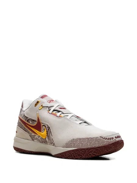 Маратонки Nike Air Jordan с връзки с дантела сиво