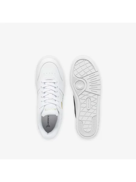 Lacoste Skórzane Sneakersy T-Clip Set białe