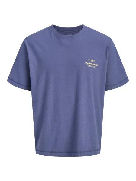 Jack & Jones Junior Tricou JORNorrebro safir / deschis galben