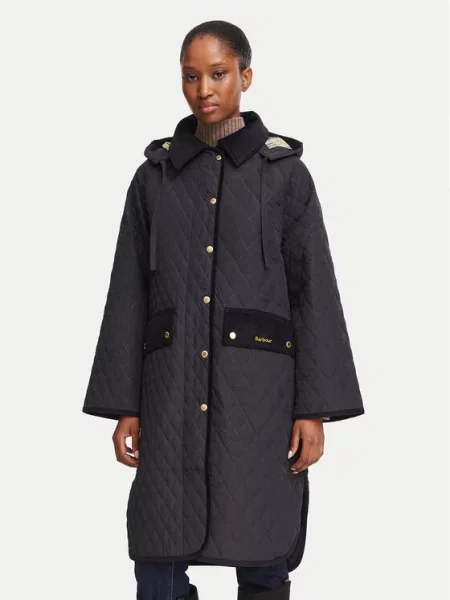 Barbour Prehodna jakna Ravensden Mornarsko Oversize modra