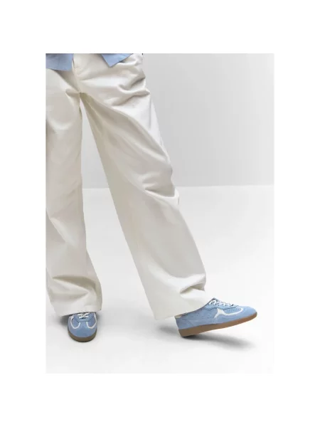 Sneakersy Alohas zamszowe niebieskie
