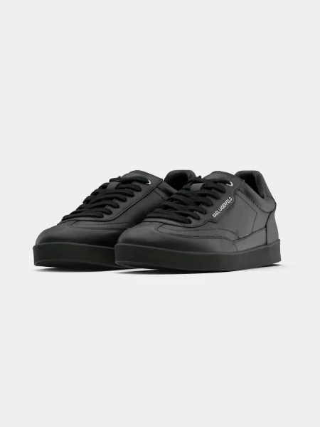 Sneakerși Karl Lagerfeld din piele negru