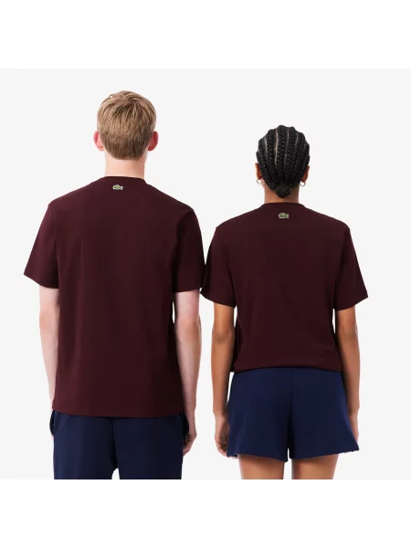 Футболка Lacoste коричневая