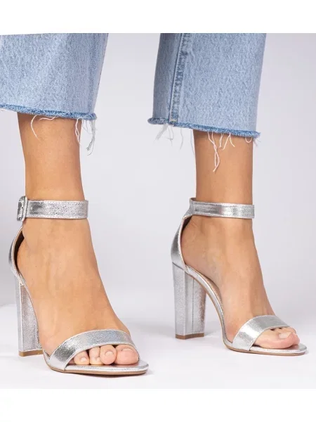 Sandali D/ceo blok peta siva