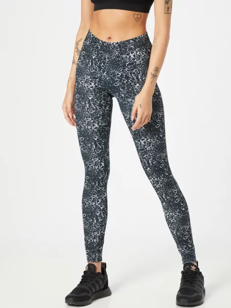 Urban Classics Leggings albastru închis alb