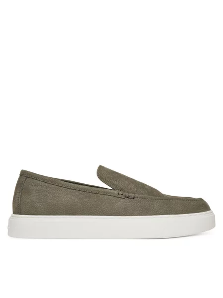 Mokasyny Calvin Klein zielone