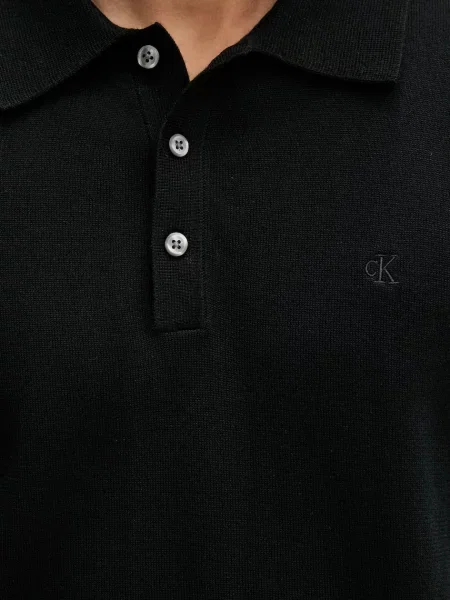 Calvin Klein Tenisz póló fekete