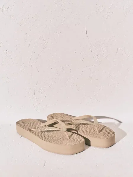 Women'secret žabky espadrilky BLACK&WHITE bílé