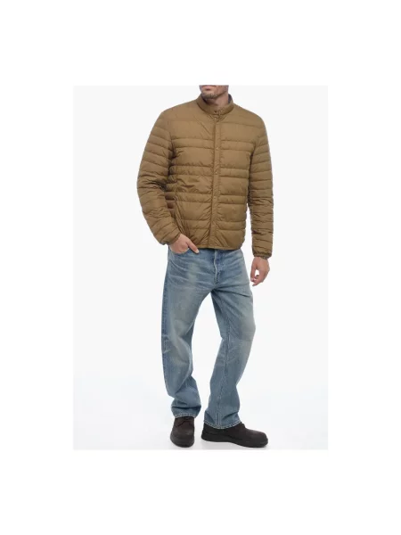 Kurtka puchowa Woolrich brązowa