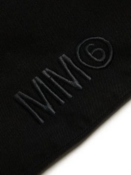 Jeansy dziecięce Mm6 Maison Margiela czarne