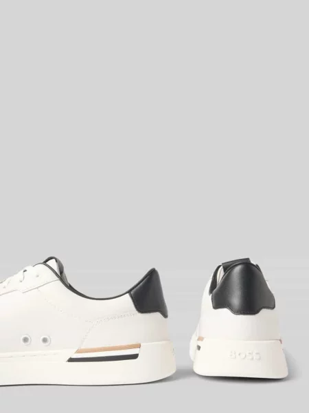 Sneakersy BOSS białe