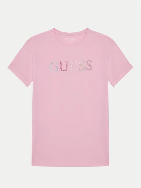 Guess T-Shirt różowy