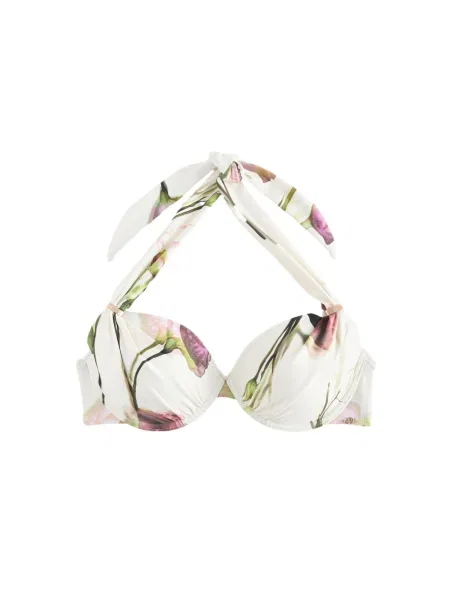 Next Sutien costum de baie crem / deschis / magenta / rosé verde