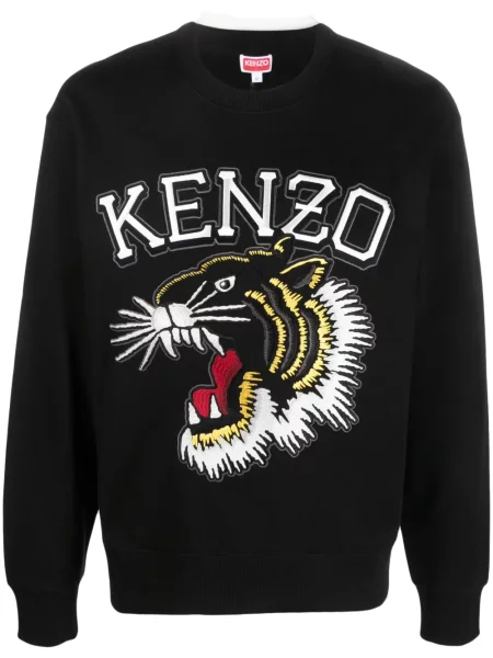 Hanorac Kenzo cu imagine negru
