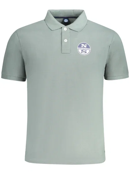 Поло тениска North Sails с къс ръкав зелено