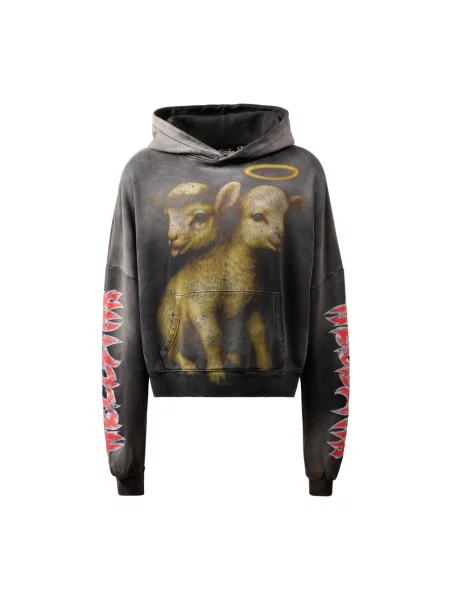 Bluza z kapturem Hellstar czarna