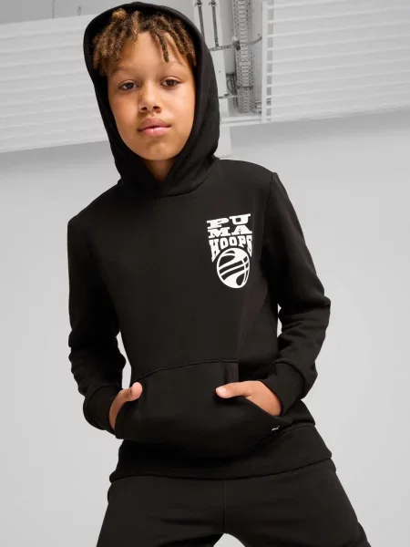 Детское худи Puma черное