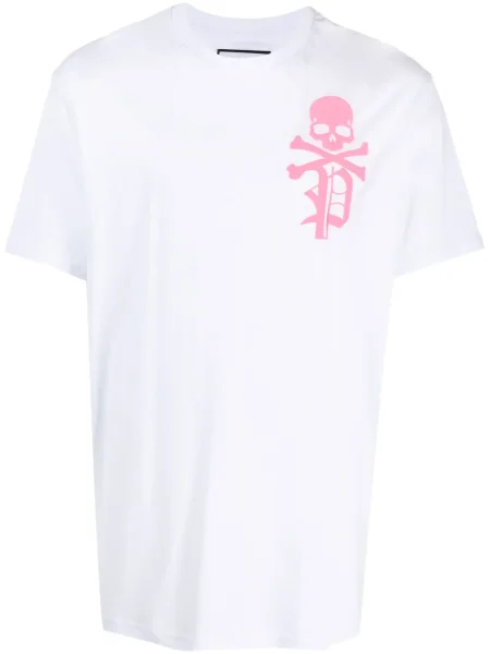 Tricou Philipp Plein alb