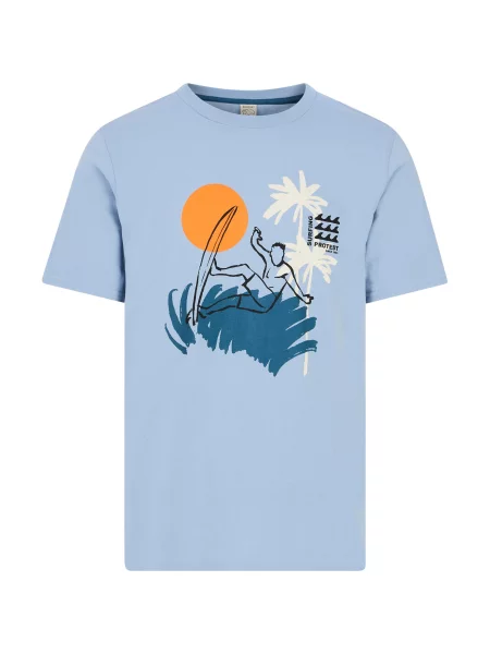 T-Shirt PROTEST PRTRodas niebieska