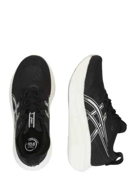 Dámske bežecké topánky ASICS Gel-Nimbus 27 black/lake grey čierna