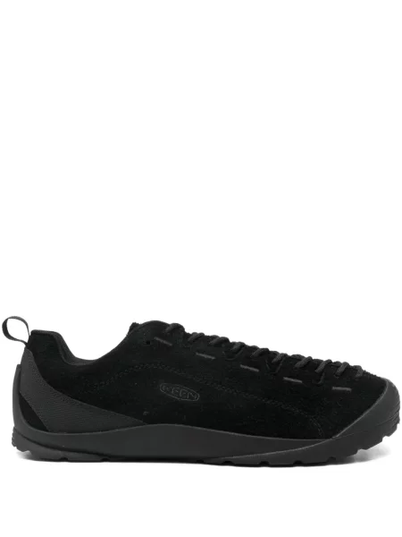 Sneakerși Keen Footwear din piele de căprioară negru
