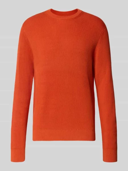 Sweter z dzianiny z mieszanka bawełny w kroju regular fit Mcneal