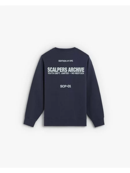 Scalpers Mikina modrá