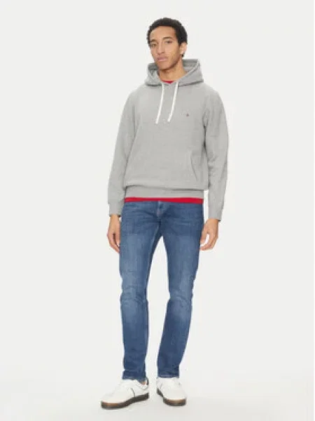 Tommy Hilfiger Mikina Essential šedá