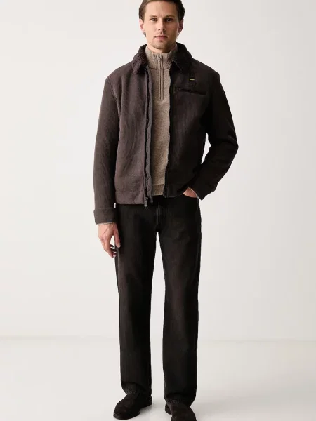 Hackett London pulover pentru bărbați din lână bej