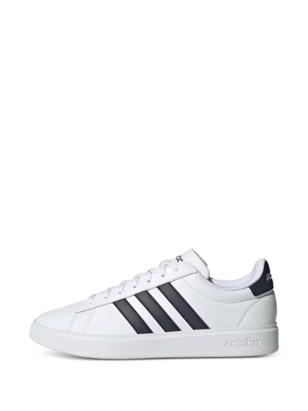 Galaxie sneakerși Adidas Lite Racer cu platformă cu picior lat albastru