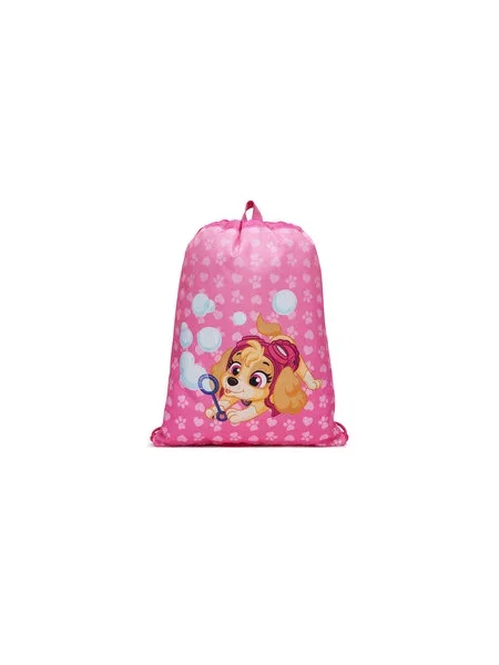 Vak na stahovací šňůrky Paw Patrol růžový