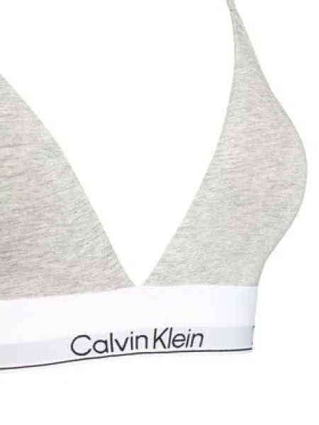 Podprsenka Bralette Calvin Klein Underwear šedá
