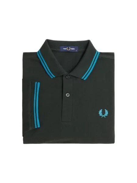 Koszulka polo Fred Perry zielona