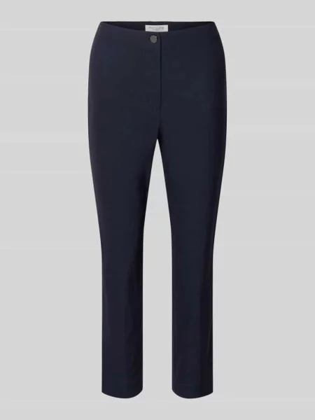 Spodnie materiałowe o kroju slim fit w skróconym kroju model Benga' Christian Berg Woman