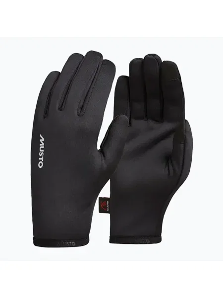 Musto Essential Polartec kesztyű fekete. Méret: M fekete