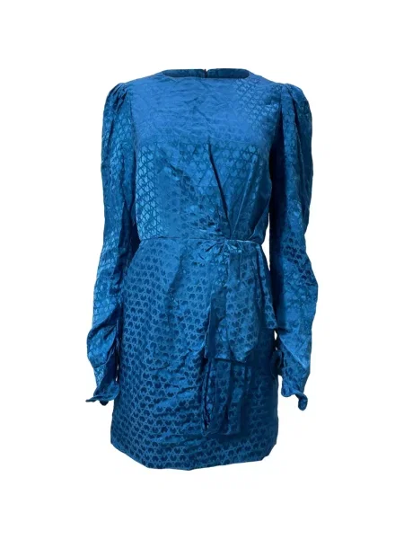 Rochie mini Saloni de costum albastru