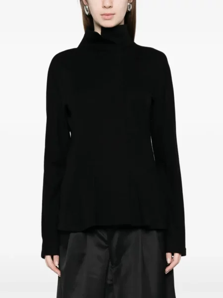 Пуловер Yohji Yamamoto черно