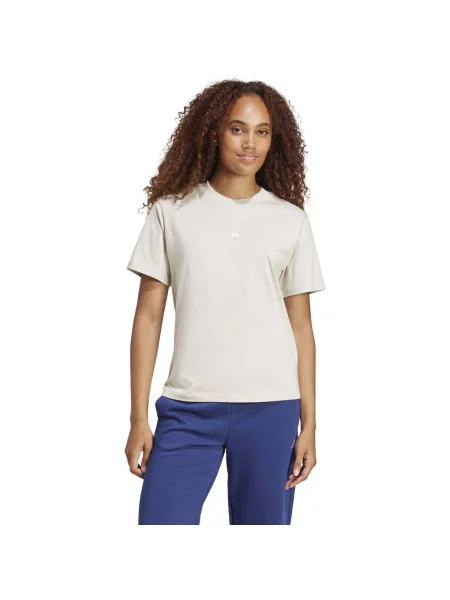 Tričko Adidas Sportswear s autogramom biela