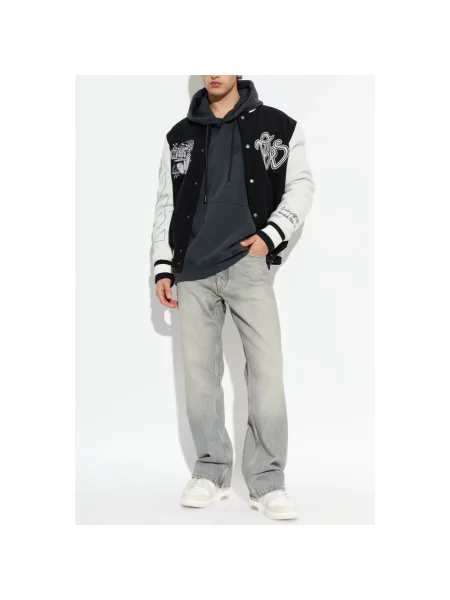 Jeansy Off-white białe