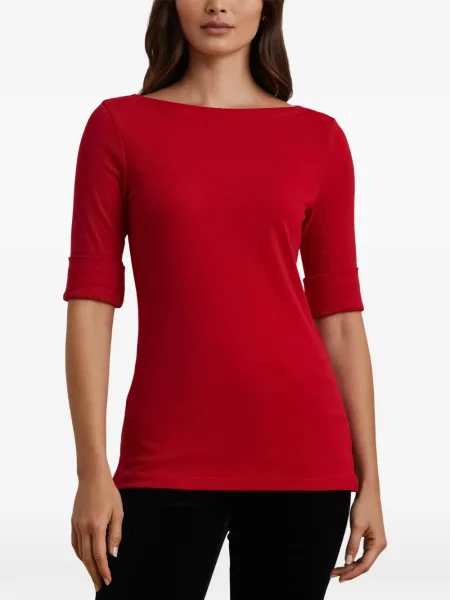 Tricou Lauren Ralph Lauren roșu