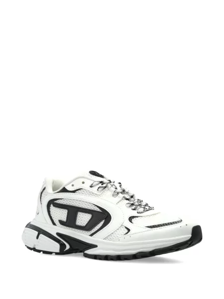 Sneakerși Diesel cu imagine alb