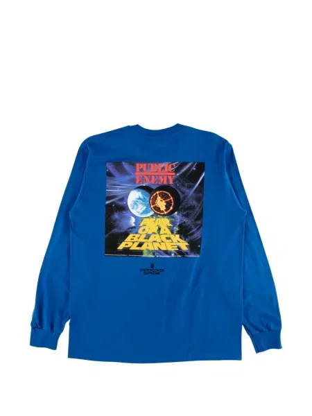 Lung tricou Supreme albastru