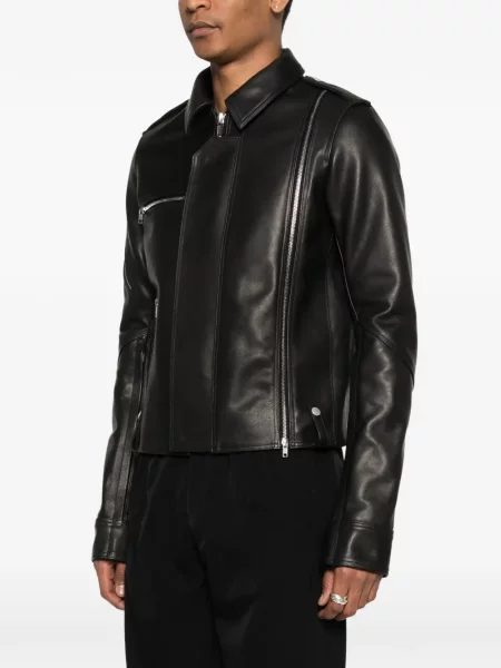 Geanta de piele Rick Owens negru