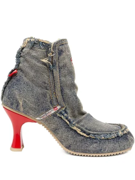 Kotníkové boty Diesel modré